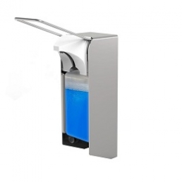 Seifen- Desinfektionsspender für 1000 ml Flaschen Gehäuse Edelstahl