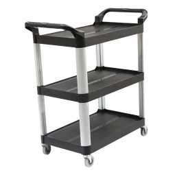 3-Tier Utility Cart Heavy Duty Rolling Service Cart