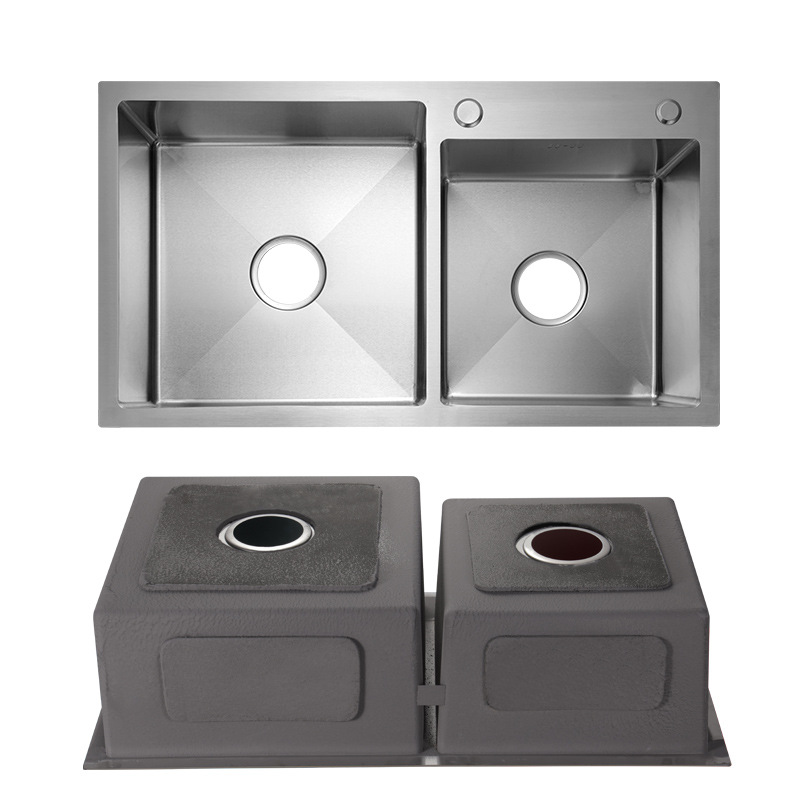 Stainless Steel Kitchen Sink ,Cuba Quadrada Inox Cozinha Pia