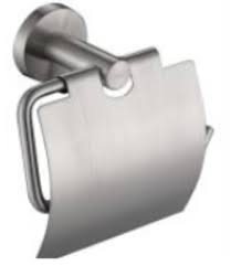 STAINLESS STEEL TOILET PAPER HOLDER , PORTA ROLLO DE PAPEL HIGIÉNICO DE ACERO INOXIDABLE