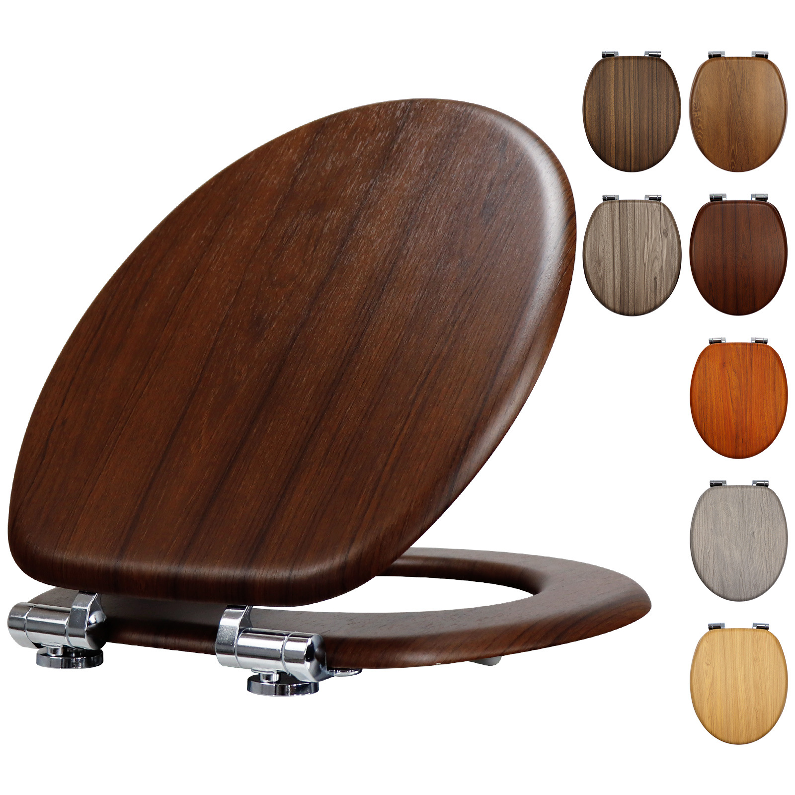 Wooden Toilet Seat 