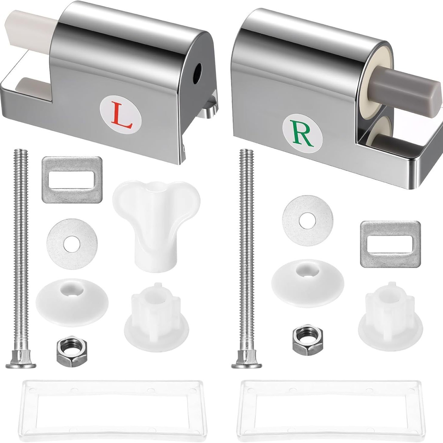 Chromed Toilet Seat Hinge 
